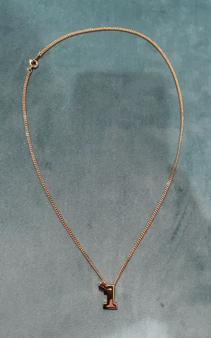Avon #1 pendant necklace vintage pendant thumbnail 1