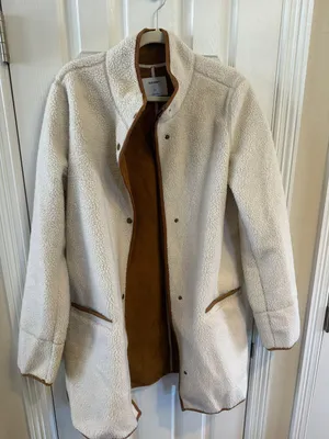 Old Navy Sherpa Tench Coat thumbnail 1