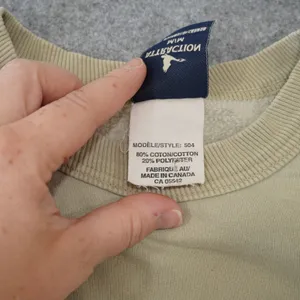 Vintage Medium Oversized Tan Oregon Wine Country Embroidered Crewneck Sweatshirt thumbnail 6