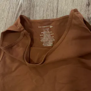 Intimately Free People Top Women’s small Burnt Orange Crop Compression High Neck thumbnail 2