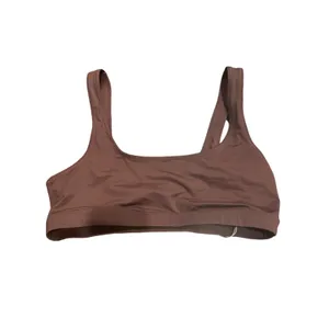 skims Skims Signature Swim Tank Bikini Top in Cocoa size large NWT thumbnail 2