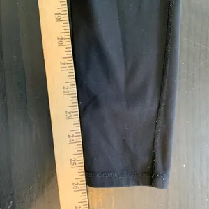 Yogalicious Black High Waist Leggings Pockets‎ Drawstring Size XS READ thumbnail 8