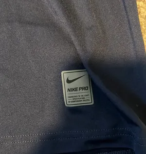 Nike Navy  Pro Shirt thumbnail 2