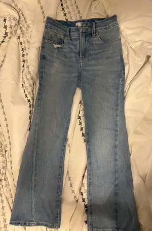 Good American Jeans Crop Mini Boot thumbnail 1