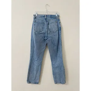 Abercrombie 90s Straight Jeans Ultra High Rise Jeans Size 28 Blue thumbnail 4