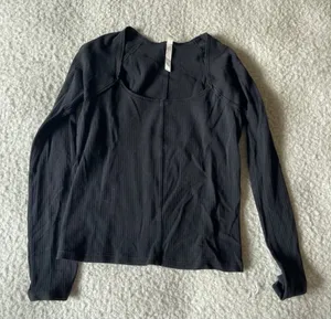 Free people‎ large black blouse thumbnail 1