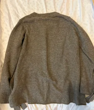 zara knit brown sweater  thumbnail 5