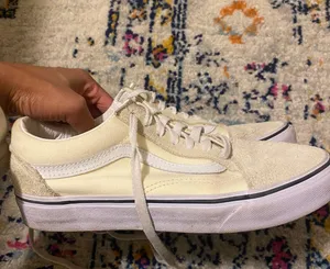 Vans Cream And White thumbnail 1