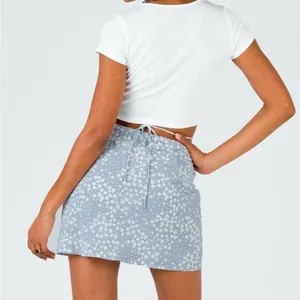Princess Polly flo mini skirt blue thumbnail 2
