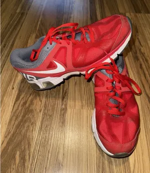 Nike Air Max Run Lite Women's S 7 555643-600 Red Running‎ Shoes Sneakers thumbnail 1