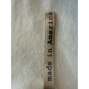 VTG Y2K Pete USA Ruche Ruffled Ivory Cardigan‎ Lagenlook Boho Festival Pirate XL thumbnail 8
