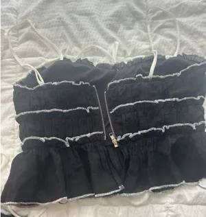 Hey babe black top Size M thumbnail 2