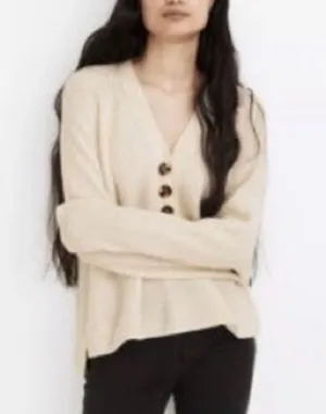 MADEWELL Ribbed Lyle Henley Sweater thumbnail 2
