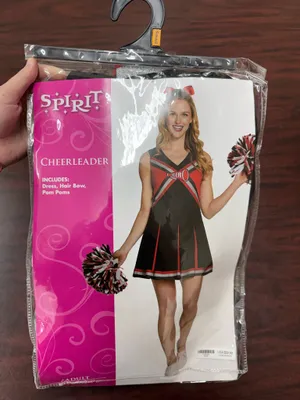 Spirit Halloween Cheerleader Halloween Costume Size Small thumbnail 1