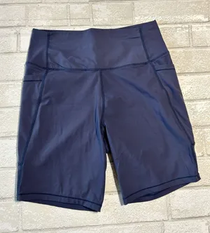 Halara High-Waist Navy Performance Bike Shorts thumbnail 1