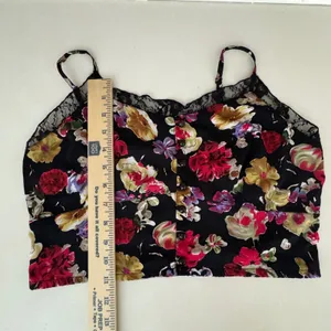 Rare Envy Me Y2K Floral Camisole Fairycore Roman Goth Dark Coquette Aesthetictic thumbnail 8