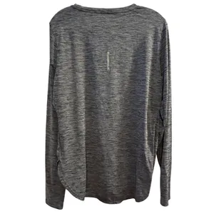 Reebok Women's‎ Gray Long Sleeve T-Shirt Size L Casual Fall Top thumbnail 7