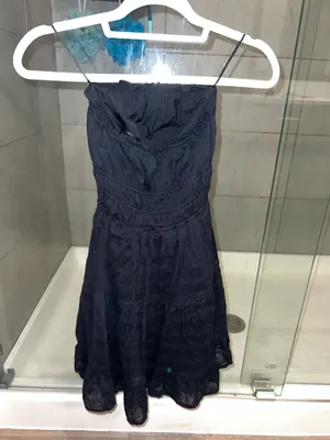 Black Strapless Dress Size XS thumbnail 2
