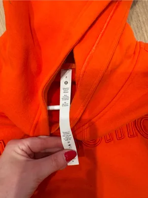 Lululemon All Yours Hoodie in Autumn Red thumbnail 5