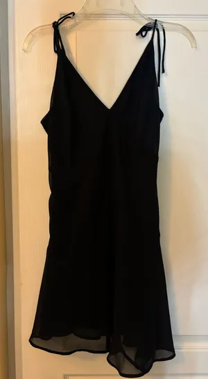 Black Mini Dress H&M thumbnail 1