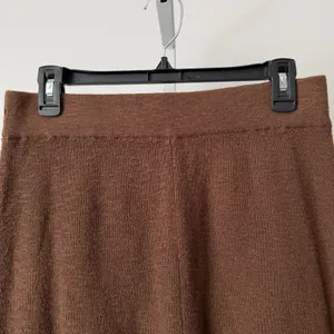 FP Beach‎ L Brown Knit Shorts Pull On Loungewear Flowy Beachy Relaxed Shabby thumbnail 2