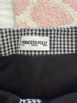 Princess Polly gingham mini shorts  thumbnail 5