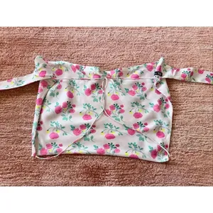 ZARA Floral Tie Back Bandeau Top XS thumbnail 4