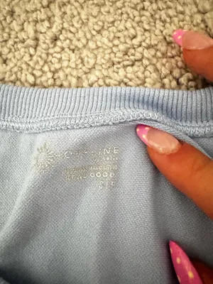 Periwinkle aerie top size small thumbnail 3