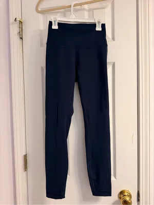 Lululemon Wunder Under High-Rise Tight *Full-On Luxtreme True Navy Size: 4 thumbnail 3