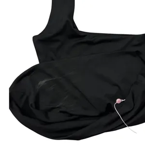 Hello Molly Everyday Base Tank Top XS Black Scoop Neck Stretch Essential thumbnail 8