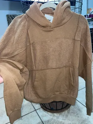 Aerie Brown Hoodie thumbnail 1