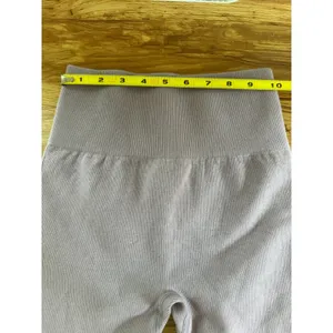 Everlane Ribbed‎ Seamless Bike Shorts High Waisted Mauve XS/S thumbnail 7