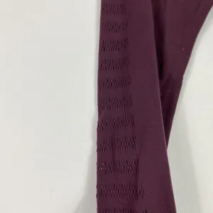Lululemon Leggings Womens 4 Purple‎ High Rise Mesh Panel Yoga Pants Athletic thumbnail 3