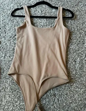 Camel Abercrombie bodysuit thumbnail 4