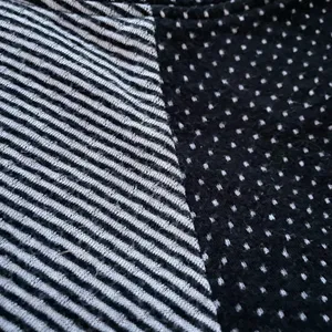 Betsey Johnson Cropped Stripe Polka Dot Top S thumbnail 4