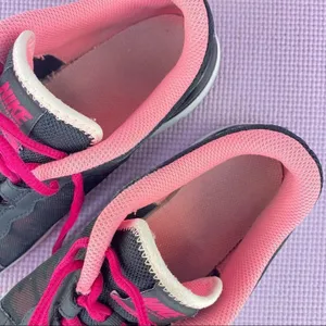 Nike Flex Trainer 2 TR2 Women's Running Shoes Black‎ Pink Size 8 511332-015 thumbnail 8