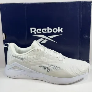 Reebok Size-10.5 Women's‎ Nanoflex Tr 2 Training Shoes White thumbnail 1