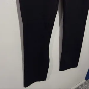 Betabrand Classic Dress Pant Yoga‎ Pants Straight In Black Size Medium thumbnail 4
