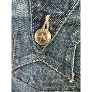 People's Liberation Tanya Boot Cut Low Rise Medium Whisker Jeans Women's Sz 26 thumbnail 8