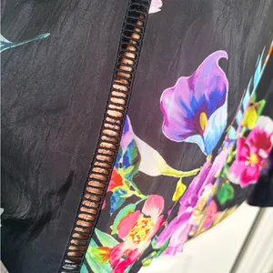 Johnny Was Floral Cupra Rayon Button Down Blouse Top - Size Medium thumbnail 2