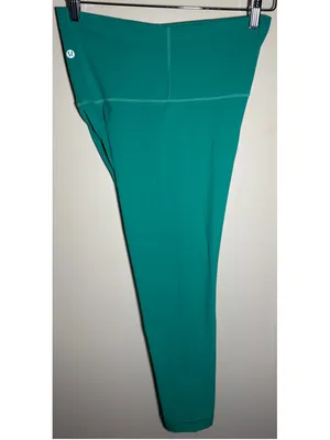Lululemon align Leggings Sz 10 Green High Rise thumbnail 7