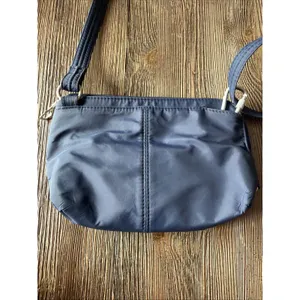 Travelon Sling Bag Crossbody Purse blue Flap Organizer Adjustable fanny pack thumbnail 10