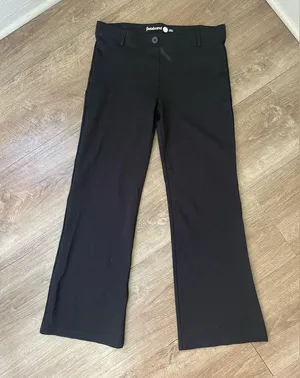 Betabrand Classic Dress Pants Yoga Pants Bootcut Black ~ Women’s Size L Petite thumbnail 3