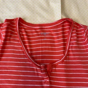 Sonoma Orange/White Stripped Tee thumbnail 2