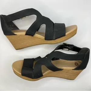 Dr Scholls Bailey Wedge Sandals in Black Size‎ 8.5 B39 thumbnail 9