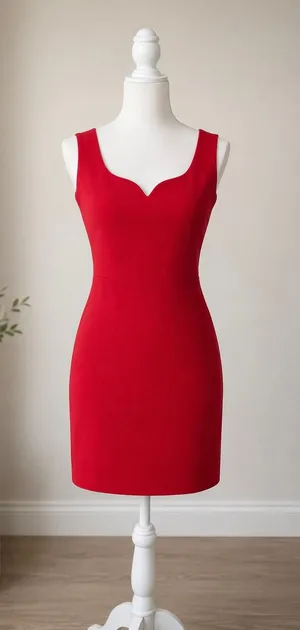 Lulus NWT Count On It Red Sleeveless Bodycon Mini Dress thumbnail 7