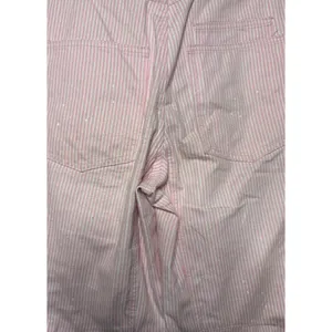 Unbranded Hickory Stripe Pants Women 31 Pink Good Patchwork Utility Splatter thumbnail 9