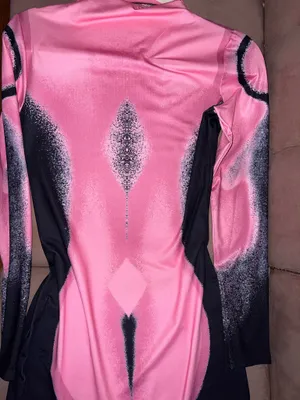 Pink body dress.  thumbnail 1