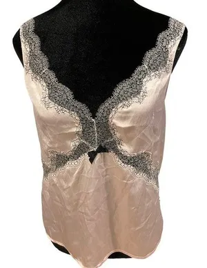 Victoria’s Secret Pink Whimsygoth Barbie Sultry Retro Coquette Lace Lingerie Top thumbnail 1