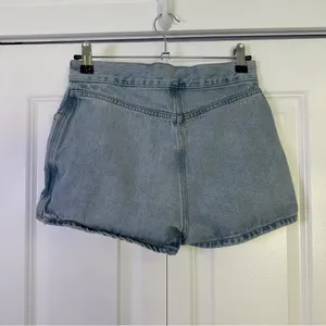 ZARA Classic Blue Denim Women's Skort thumbnail 2